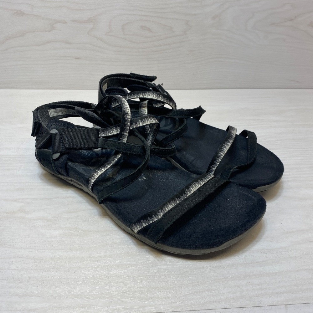 Merrell Terran 3 Cush Lattice J002712 Outdoor Sport Travel Sandals Women Size 10